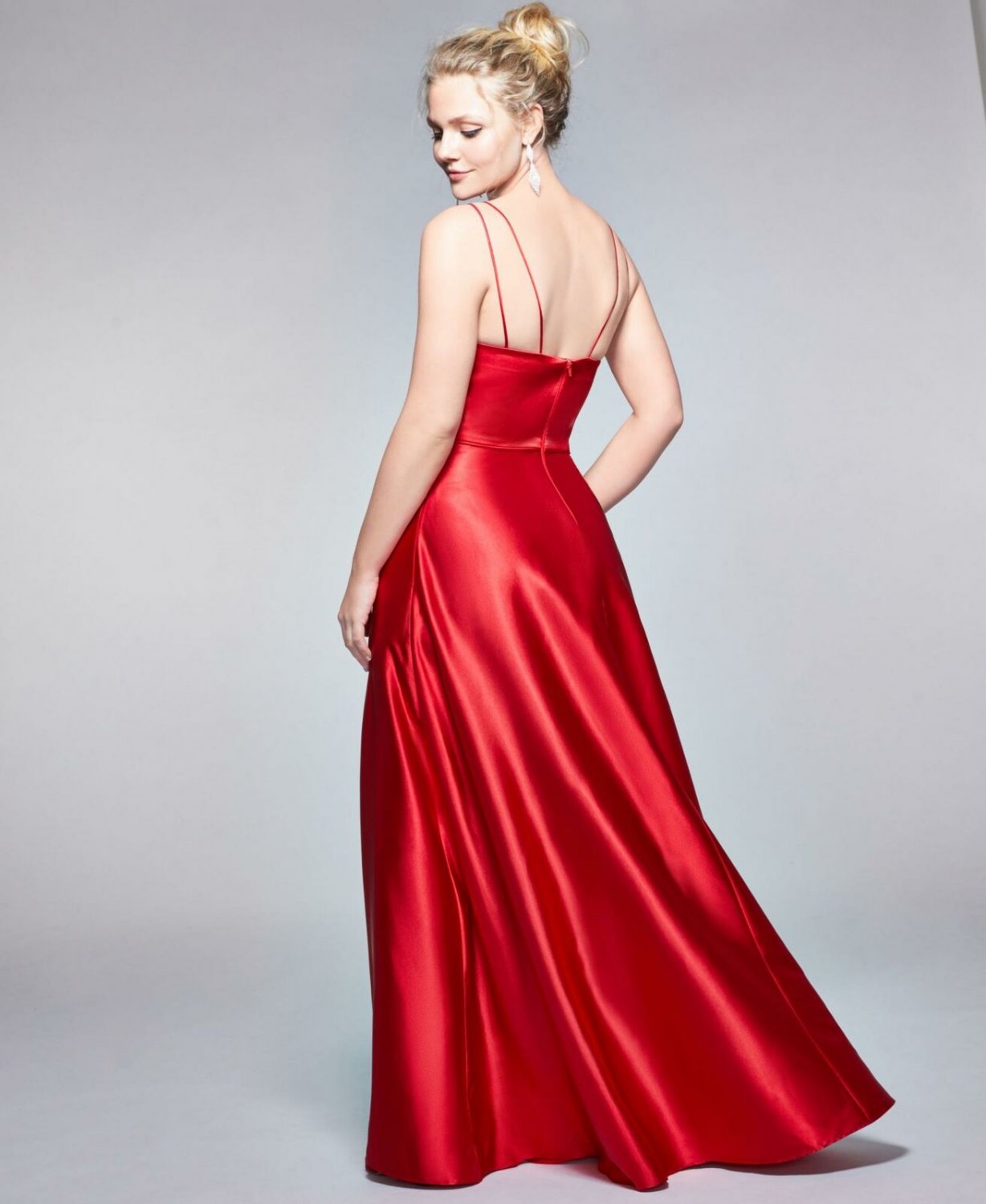 sequin hearts gown
