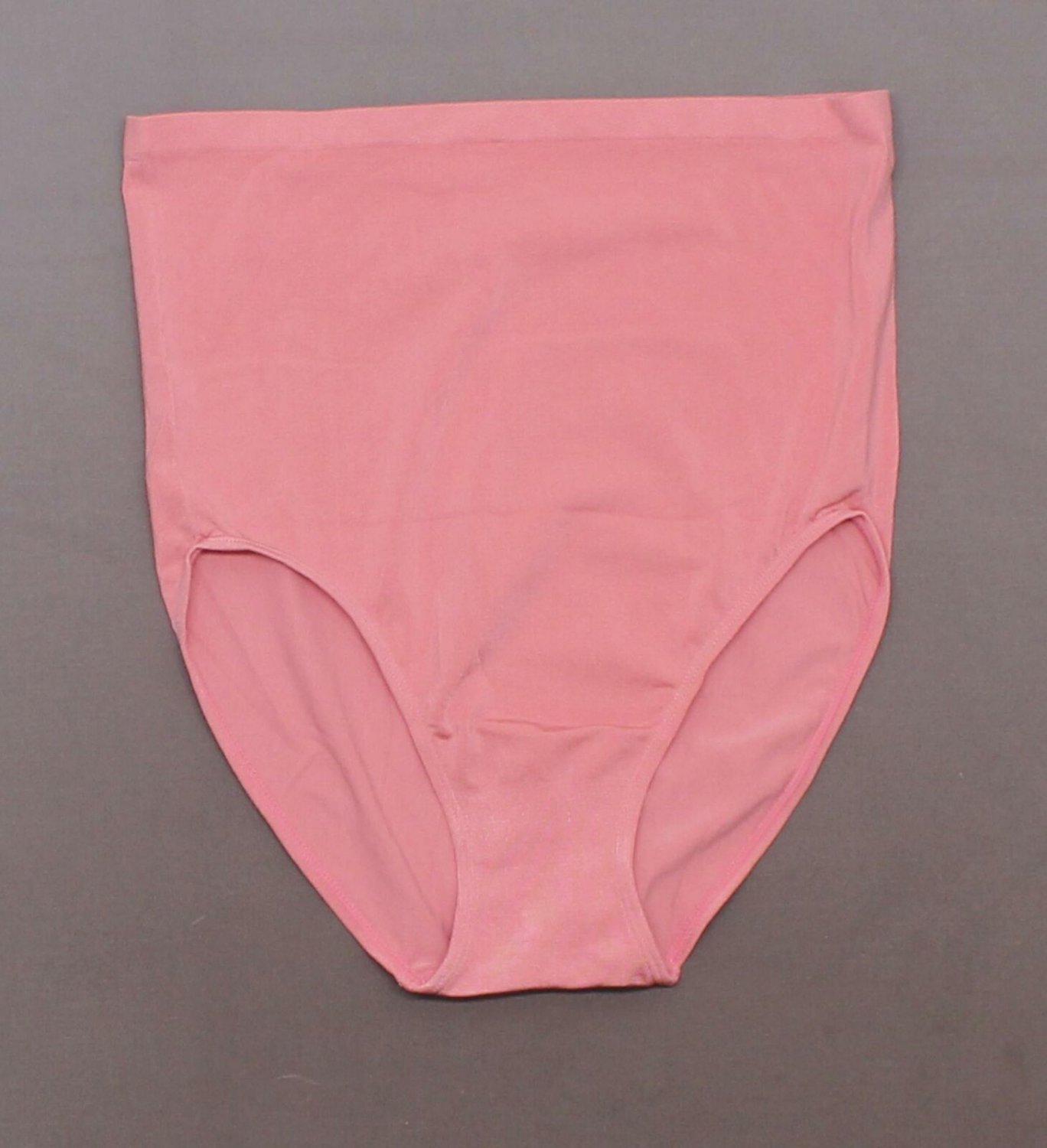 Rhonda Shear Women's Seamless High Waist Ahh Brief Panties Large Pink