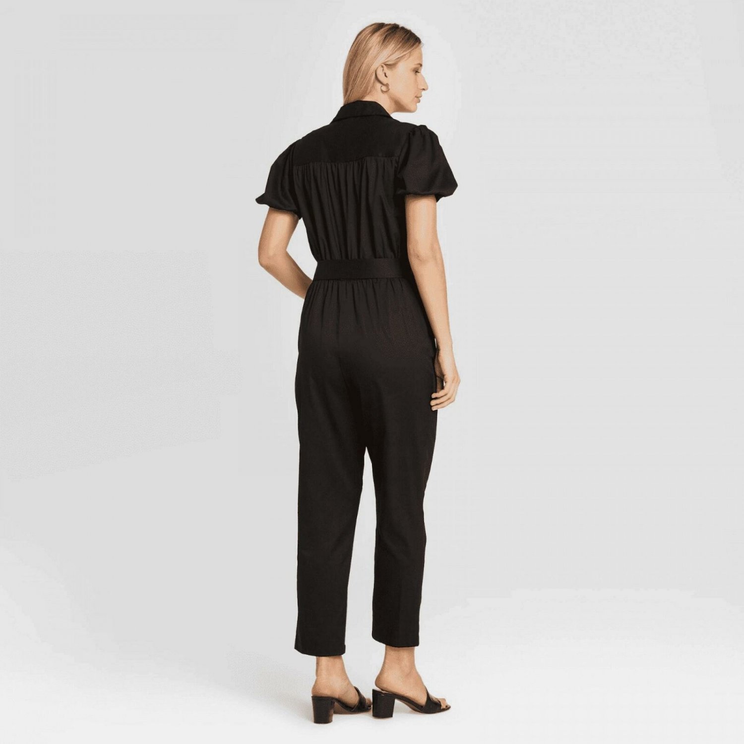 collared jumpsuit