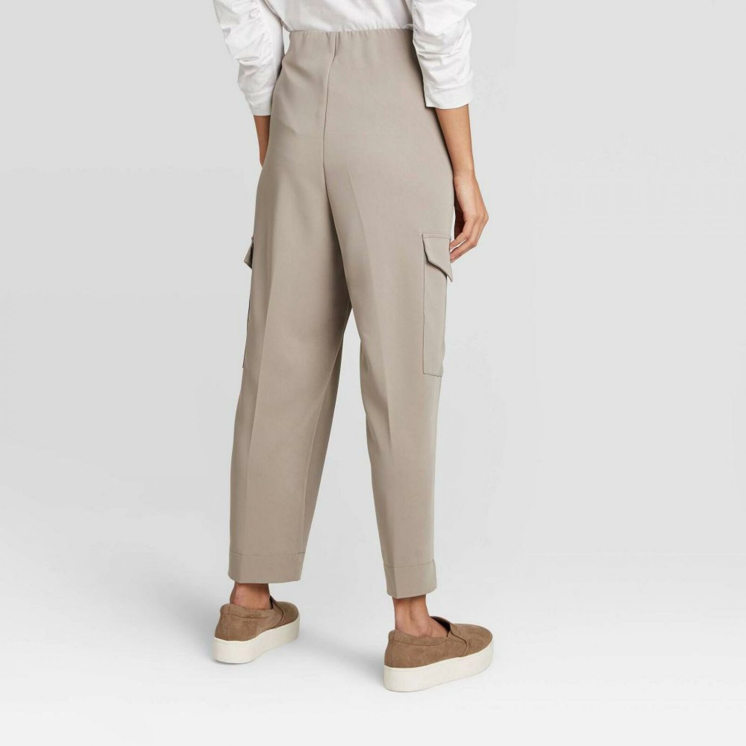 women's mid rise cargo pants