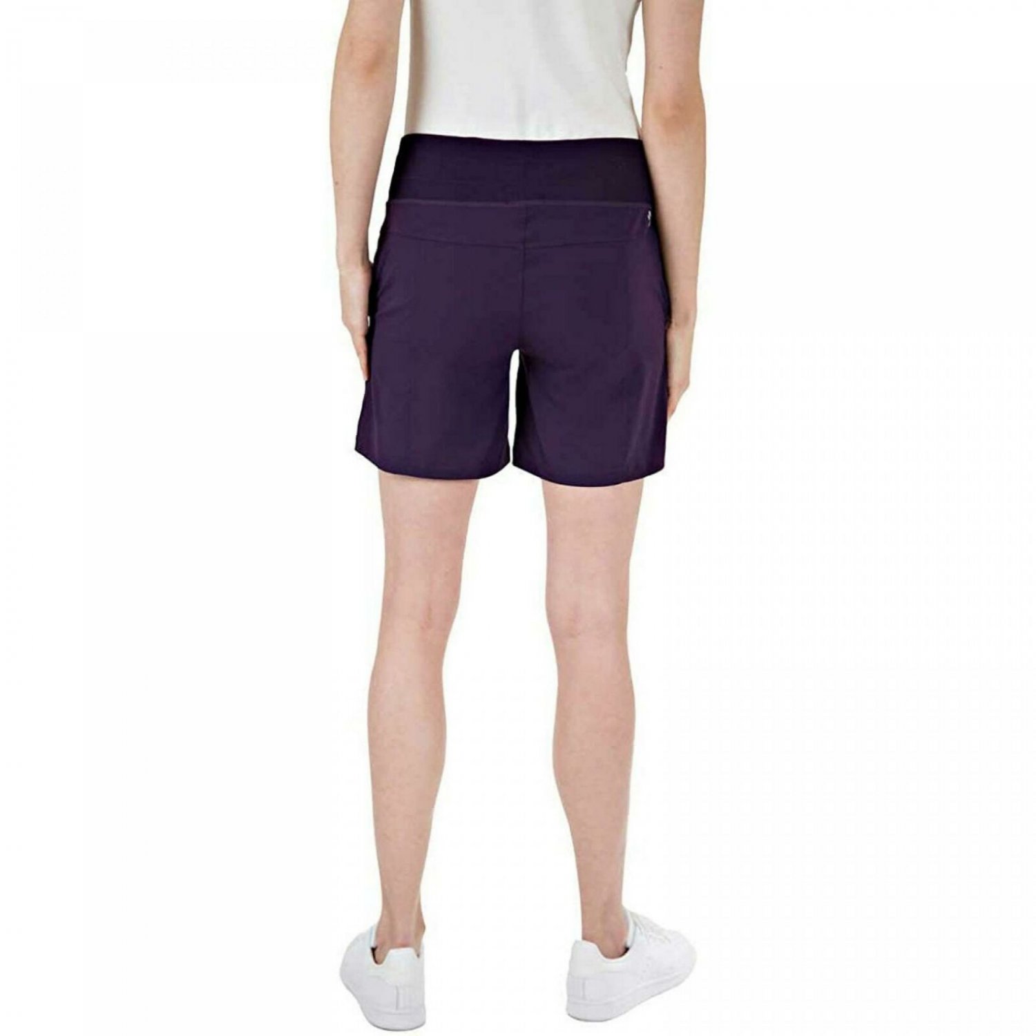 Tuff Athletics Women's 4Way Stretch Hybrid Shorts M Purple