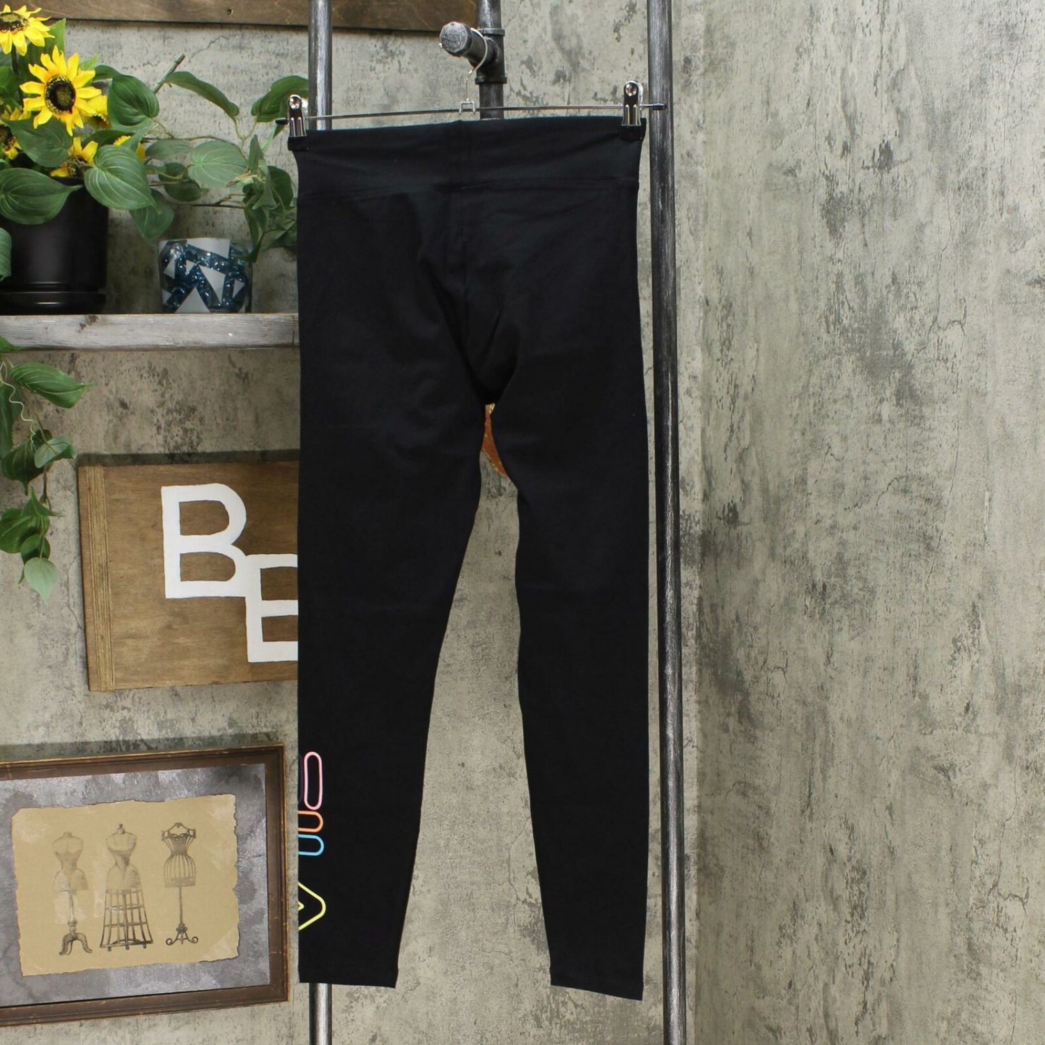 fila black leggings