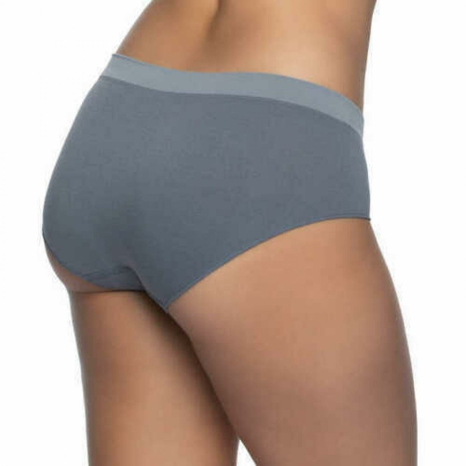 Black Bow Women's 5 Pack Seamless Microfiber Hipster Panties Medium