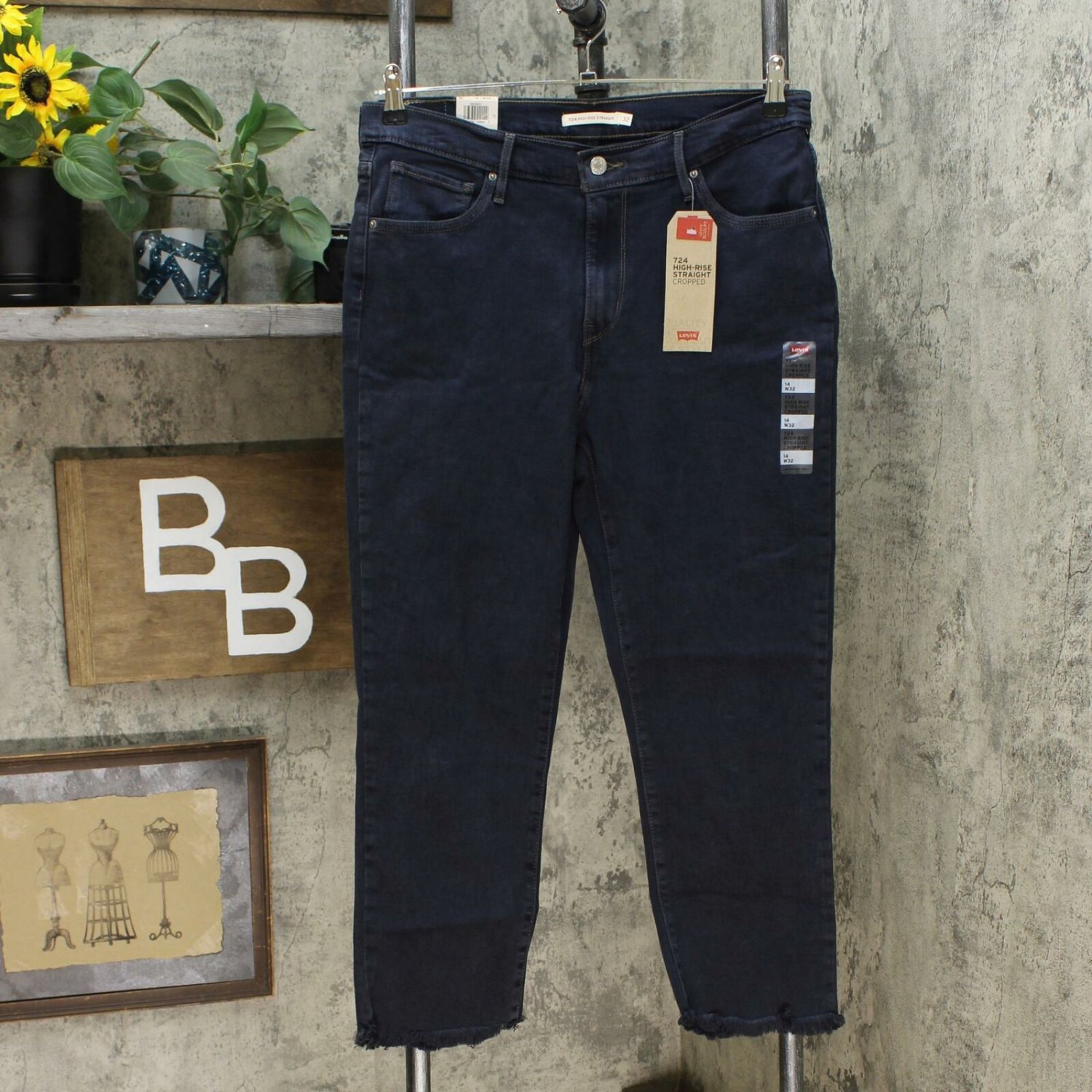 levis 724 stellar blue