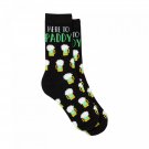 ZUZIFY Women's St. Patrick's Day Crew Socks. Z05Y-Crew One Size Black Here to Paddy
