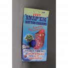 Just Snap Em Button Shoe Charms 0046 Blue Jewel Teardrop