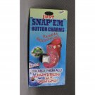 Just Snap Em Button Shoe Charms 0045 Silver Jewel Square