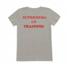 Junk Food Kids' Superhero In Training Graphic T-Shirt Grey Heather X-Large