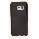 Verizon High Gloss Silicone Cover For Samsung Galaxy S6 Edge - Black