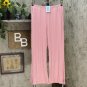 Soft & Cozy Loungewear Women's Cool Luxe Knit Ribbed Pants Medium Dusty Rose Pink