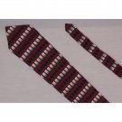 Brandini Cotton Geometric Necktie Vintage Tie