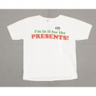 Fifth Sun Youth I'm In It For The Present Christmas T-Shirt White Small White
