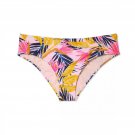 Xhilaration Women's Plus Hipster Bikini Bottom 14W Blush Tropical