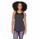 Champion C9 Women's Duo Dry Reflective Mesh Front Running Tank Top X-Small Black Multi