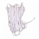 ZUZIFY Braided Mask Elastic Band Cord Knit Sewing 1/4 Inch 10 Yards