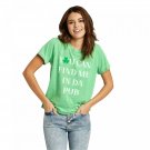 Doe Women's St. Patrick's Day You Can Find Me In The Pub Short Sleeve T-Shirt XX-Large Green