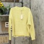 A New Day Women's Crewneck Textured Pullover Sweater XX-Large Yellow