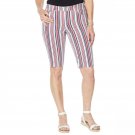 Skinnygirl Women's Carrie Skimmer Shorts 31 Nantucket Stripe