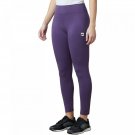 Fila Women's Cotton Blend High Waisted 7/8 Leggings Small Gothic Grape Purple