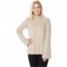 Peace Love World Women's Bree Bell Sleeve Comfy Knit Top XX-Small Nude