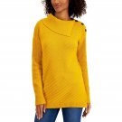 Style & Co. Plus Size Envelope Neck Tunic Sweater Plus 2X Golden Sunrise Gold