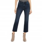 Numero Women's Cropped Mid Rise Skinny Jeans 26 Pheonix Blue