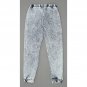 36 Point 5 Ladies Elastic Bleach Wash Denim Joggers Jeans Blue Small