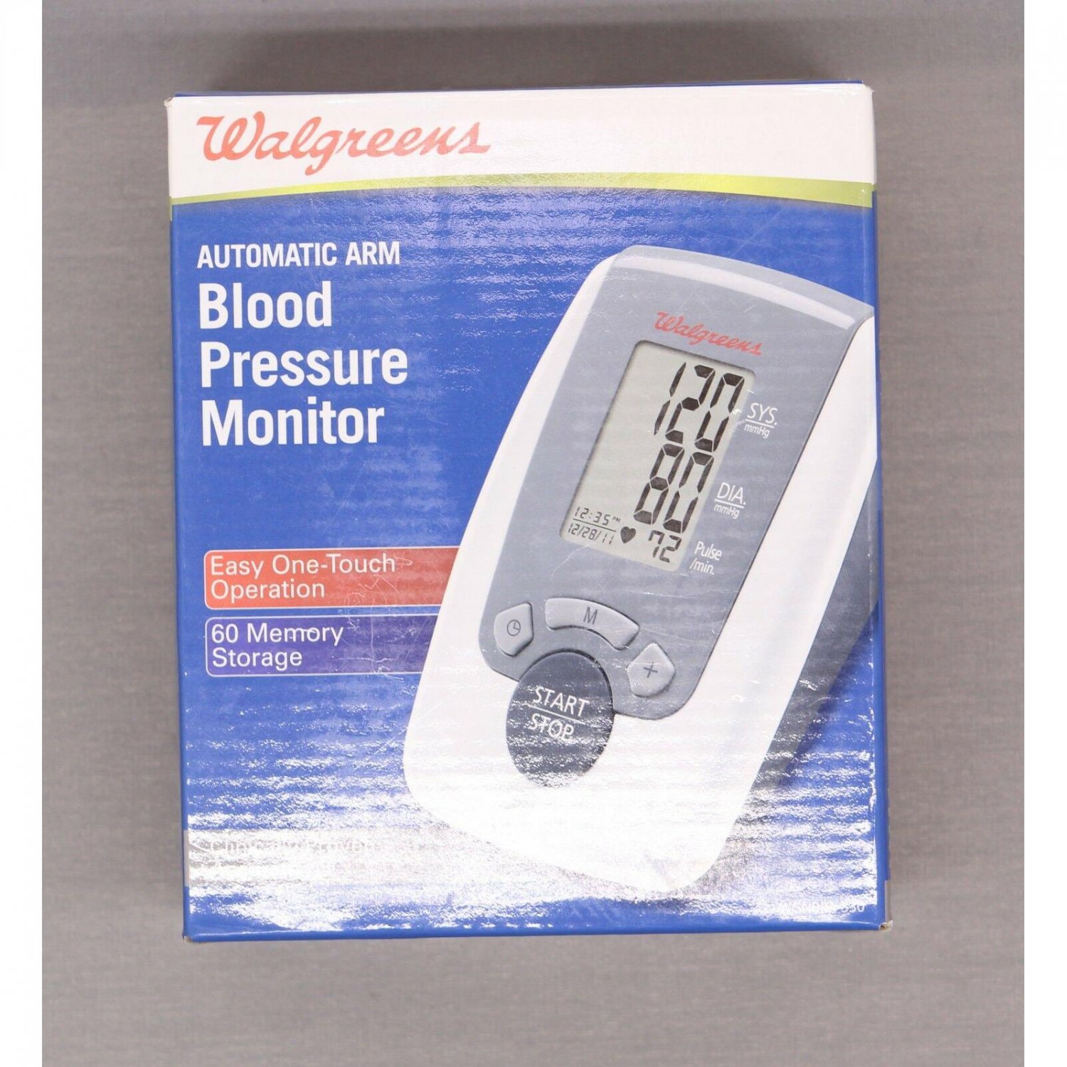 Walgreens WGNBPA730 Automatic Arm Blood Pressure Monitor Auto Arm 2