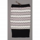 Lumiere Women's Diamond Lace Sweater Knit Pencil Skirt Or Tube Top Medium