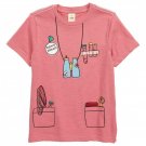 Tucker + Tate x Smithsonian Toddler Kids Science Graphic T-Shirt 3 (3T) Pink Untamed Tools