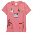 Tucker + Tate x Smithsonian Toddler Kids Science Graphic T-Shirt 2 (2T) Pink Untamed Tools