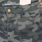 Universal Thread Women's Camo Print High-Rise Straight Cropped Jeans 00 Green Camo