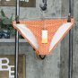 Kona Sol Women's Floral Dot Medium Coverage Hipster Bikini Bottom Large Rust Floral Dot