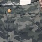 Universal Thread Women's Camo Print High-Rise Straight Cropped Jeans 4 Green Camo