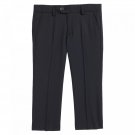 Private Label Boy's Jace Wool Blend Flat Front Trousers Dress Pants 8 Black