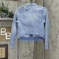 NWT G By Giuliana Womens Downtown Denim Jacket With Beaded Patches. 693902 XS Light Wash Blue