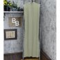 NWT Marla Wynne Womens Pleated Sleeveless Duster with Side Snaps Light Olive Gray XS