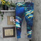 NWT Agstract Apparel Plus Size Printed 7/8 Leggings. 702101-Plus 2X Lily Multicolor