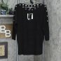 NWT Antthony Womens Dolman Sleeve Pullover Sweater. 727327 XS Black