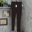 NWT 4th & Reckless Womens Annoushka Side Slit Leggings M Chocolate Brown