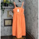NWT A New Day Women's Sleeveless Sundress XS Orange