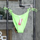 NWT Xhilaration Juniors' High Leg V-String Bikini Bottom M Green