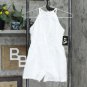 NWT Art Class Girls' High Neck Romper S Fresh White