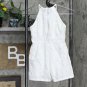 NWT Art Class Girls' High Neck Romper S Fresh White