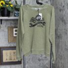NWT Heroes Motors Men's Wrench Pullover Graphic Sweatshirt L Army Green