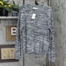 NWT And Now This Men's Regular-Fit Marled Brushed Sweater L Grey Heather