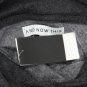 NWT And Now This Men's Washed Cotton Fleece Hooded Hoodie S Black