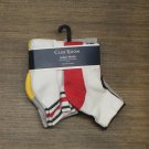 NWT Club Room Men's 8 Pack Pairs Ankle Assorted Socks 10-13 Red Multi