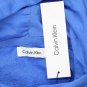 NWT Calvin Klein Men's Relaxed Fit Standard Logo Terry Hoodie Hooded Sweatshirt XL Palace Blue