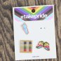 NEW ZUZIFY Pride Equality Pin Set Multicolor One Size